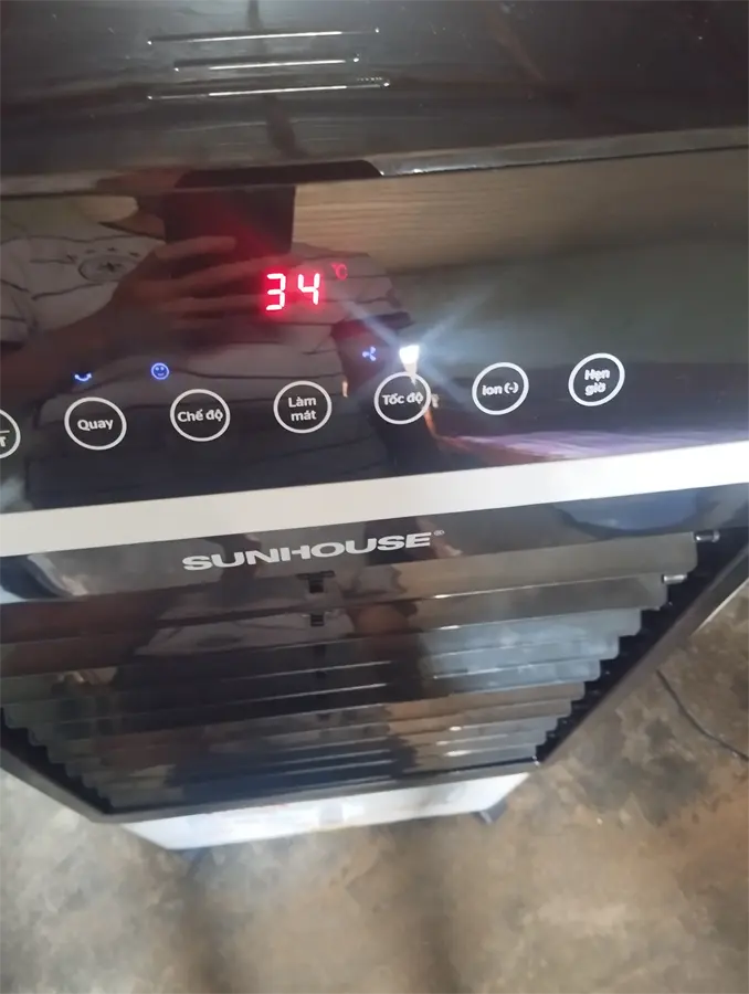 Khách hàng review Quạt điều hòa Sunhouse SHD7727 150W 35