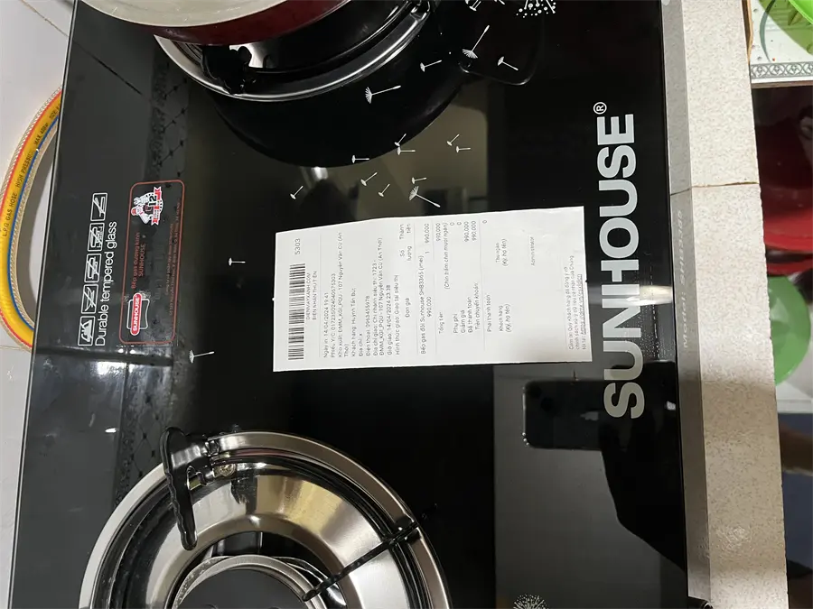 Khách hàng review Bếp ga đôi Sunhouse SHB3365 9