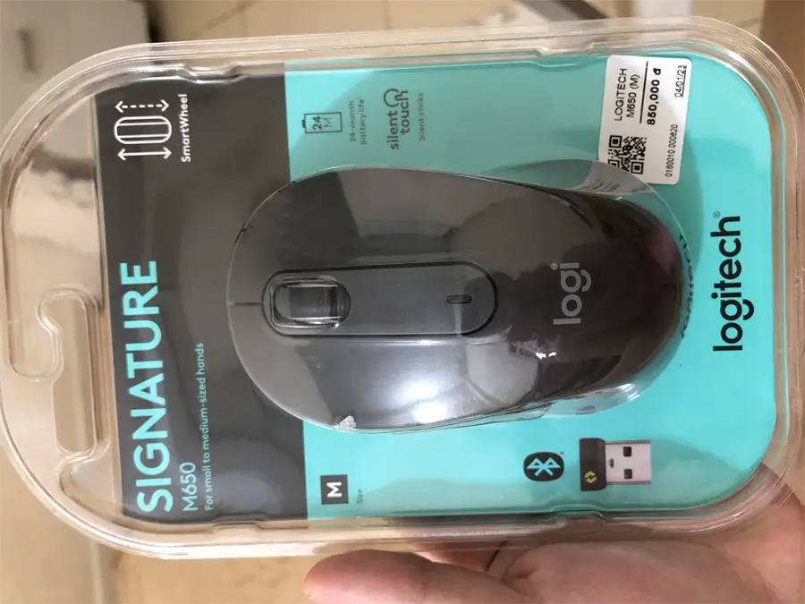 Khách hàng review Chuột Bluetooth Silent Logitech Signature M650 7