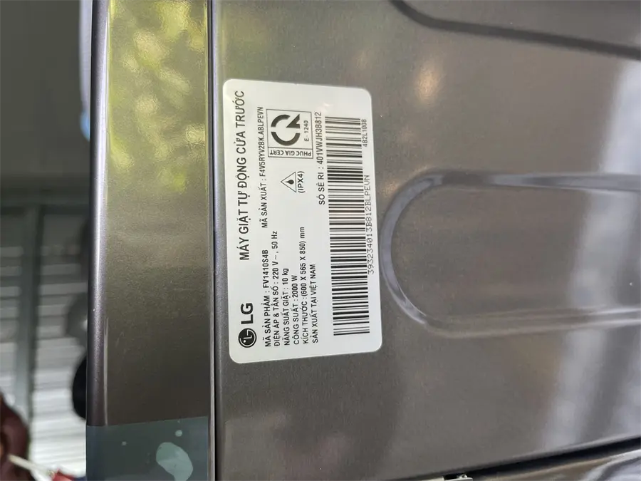 Khách hàng review Máy giặt LG AI DD Inverter 10 kg FV1410S4B 4