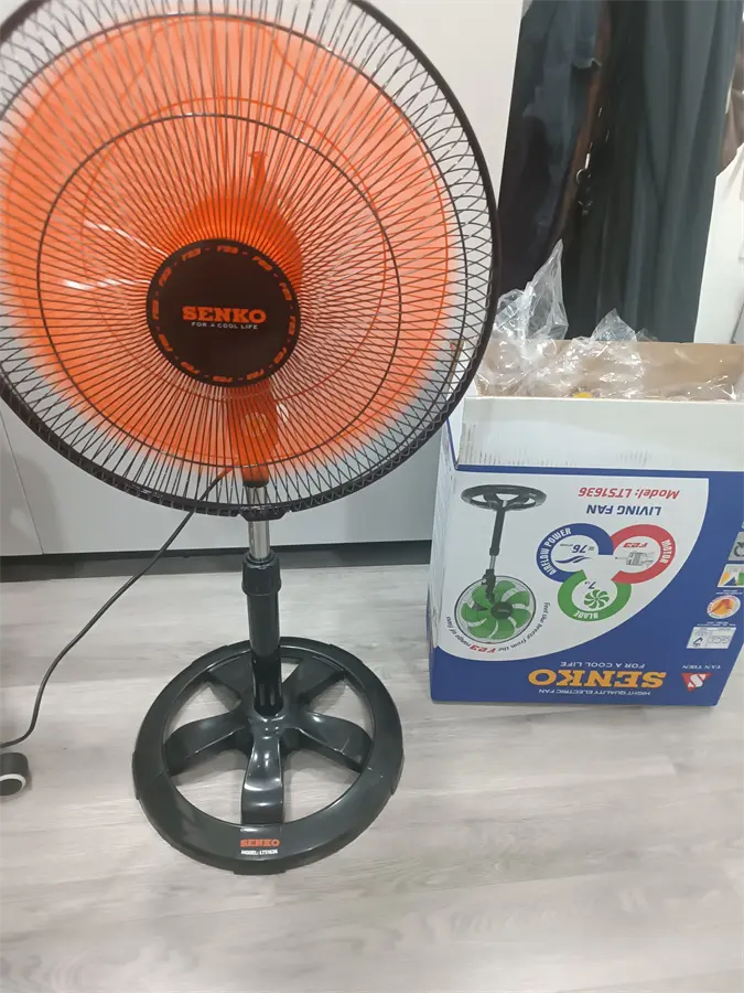 Khách hàng review Quạt lửng Senko 7 cánh LTS1636 65W 10