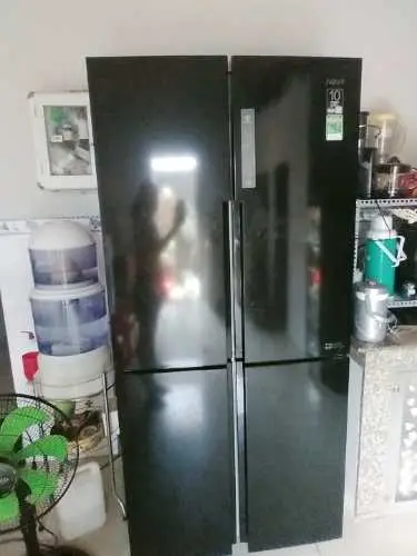 Khách hàng review Tủ lạnh Aqua Inverter 456 lít Multi Door AQR-M525XA(FB) 2