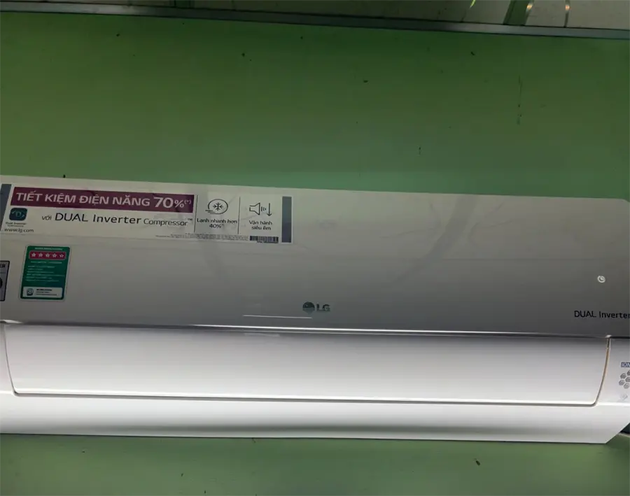 Khách hàng review Máy lạnh LG Inverter 1.5 HP V13APH 1