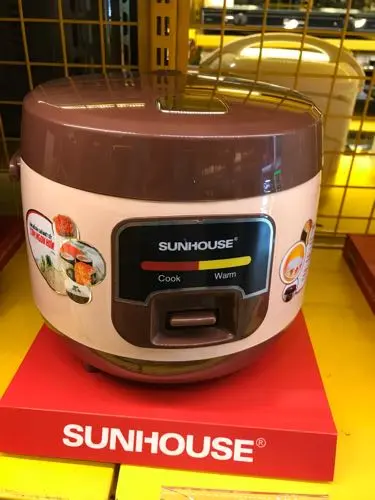Khách hàng review Nồi cơm nắp gài Sunhouse 1 lít SHD8208C 6
