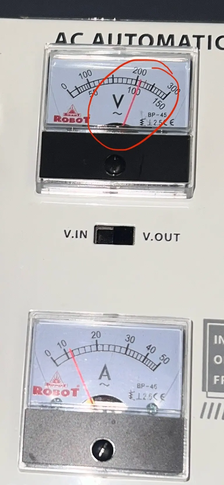 Khách hàng review Ổn áp Robot 1 pha 10KVA 150 4