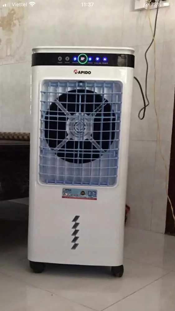 Khách hàng review Quạt điều hòa Rapido 6000D 80W 5