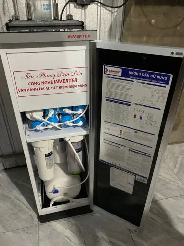 Khách hàng review Máy lọc nước RO nóng nguội lạnh Sanaky Inverter VH102HP3 11 lõi 2