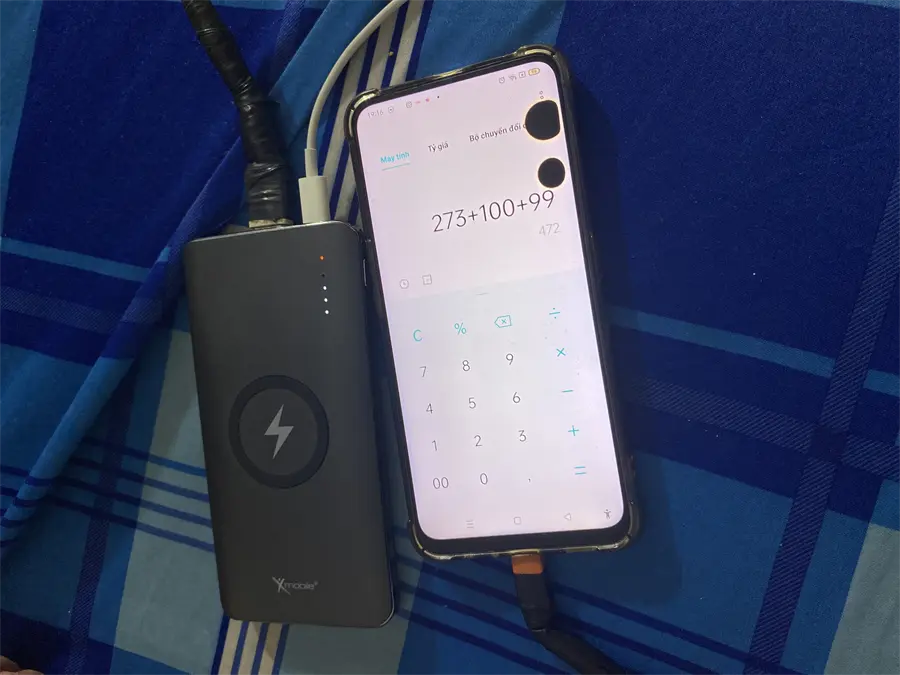 Khách hàng review Pin sạc dự phòng Polymer 10.000mAh không dây Type C PD QC3.0 18W Xmobile P66D 4