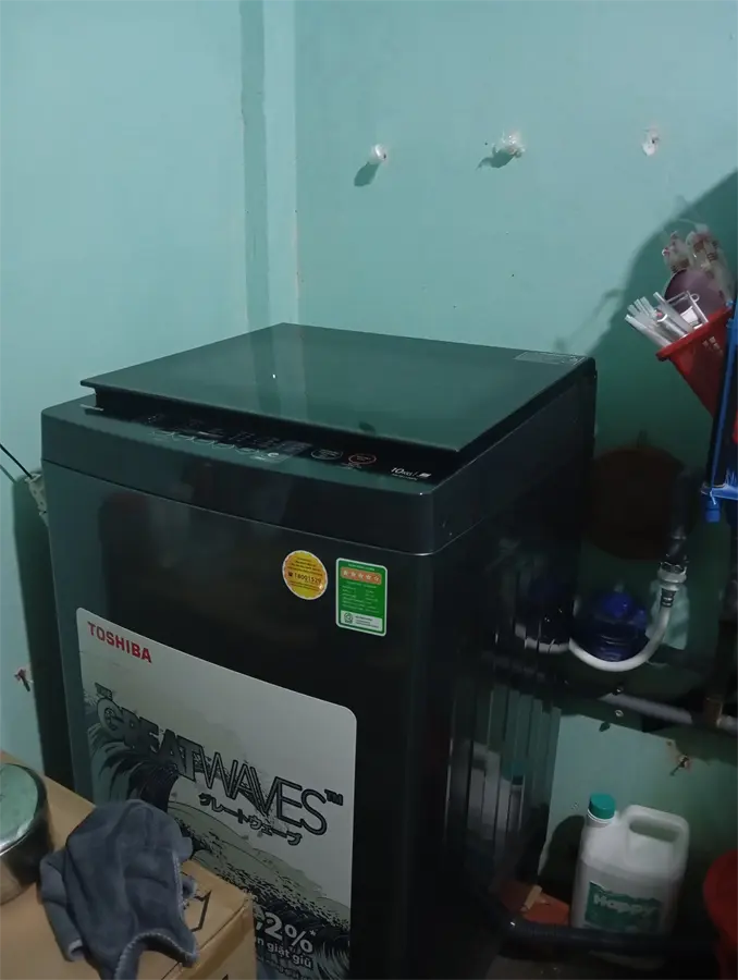 Khách hàng review Máy giặt Toshiba 10 kg AW-M1100PV(MK) 4