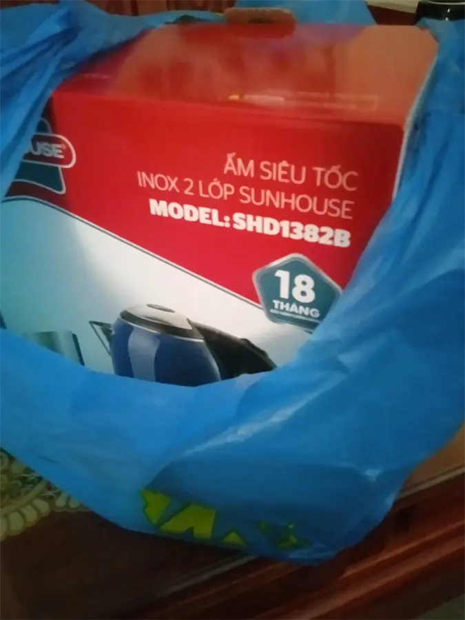 Khách hàng review Bình đun siêu tốc Sunhouse 1.7 lít SHD1382B 1