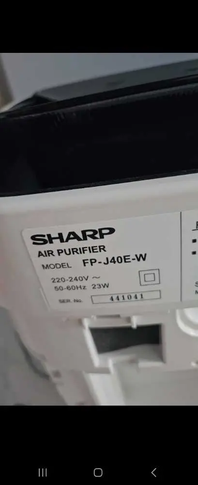 Khách hàng review Máy lọc không khí Sharp FP-J40E-W 23W 4