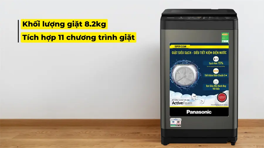 Khách hàng review Máy giặt Panasonic 8.2 kg NA-F82Y01DRV 68
