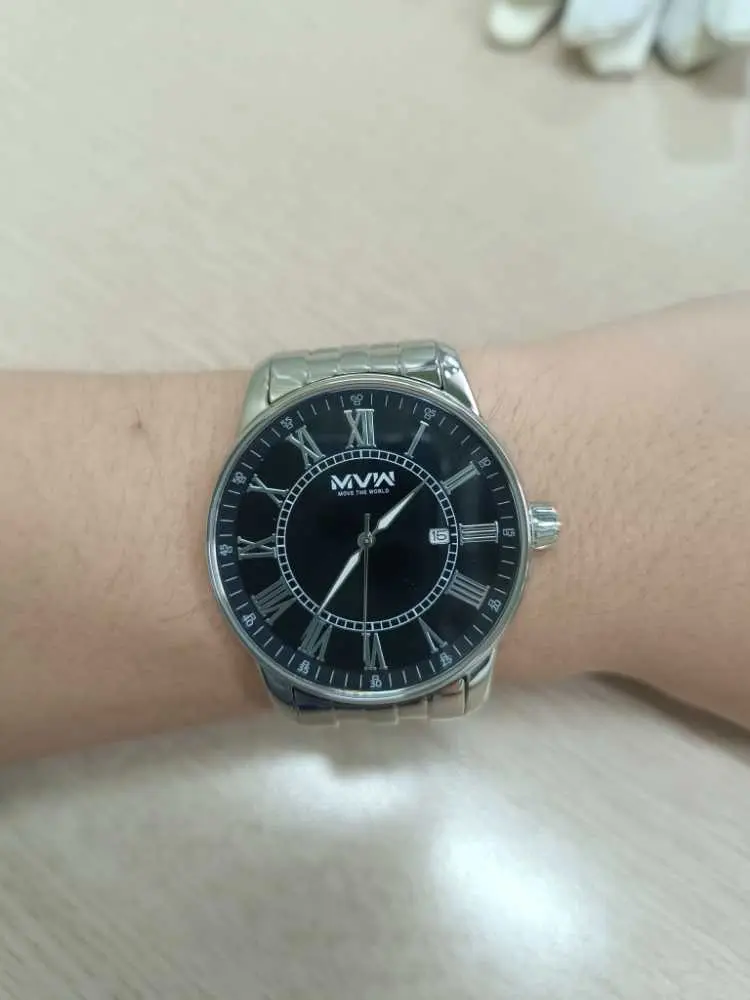 Khách hàng review Đồng hồ MVW 43 mm Nam MS072-02 1