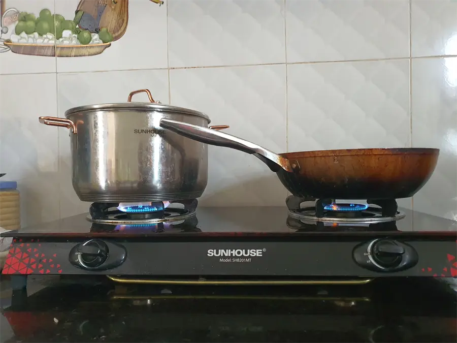 Khách hàng review Bếp ga đôi Sunhouse SHB 201MT 12