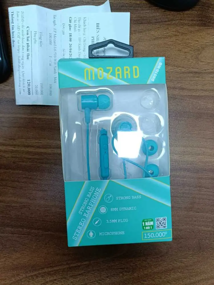 Khách hàng review Tai nghe Có Dây Mozard DS510-WB 2