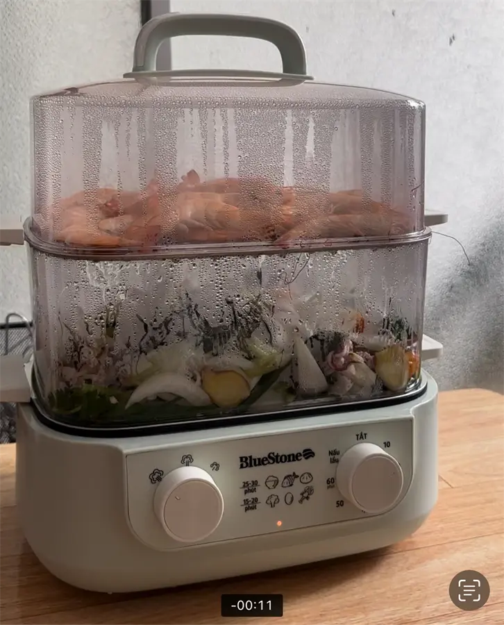 Khách hàng review Nồi lẩu hấp đa năng BlueStone MPB-7235 15 lít 1