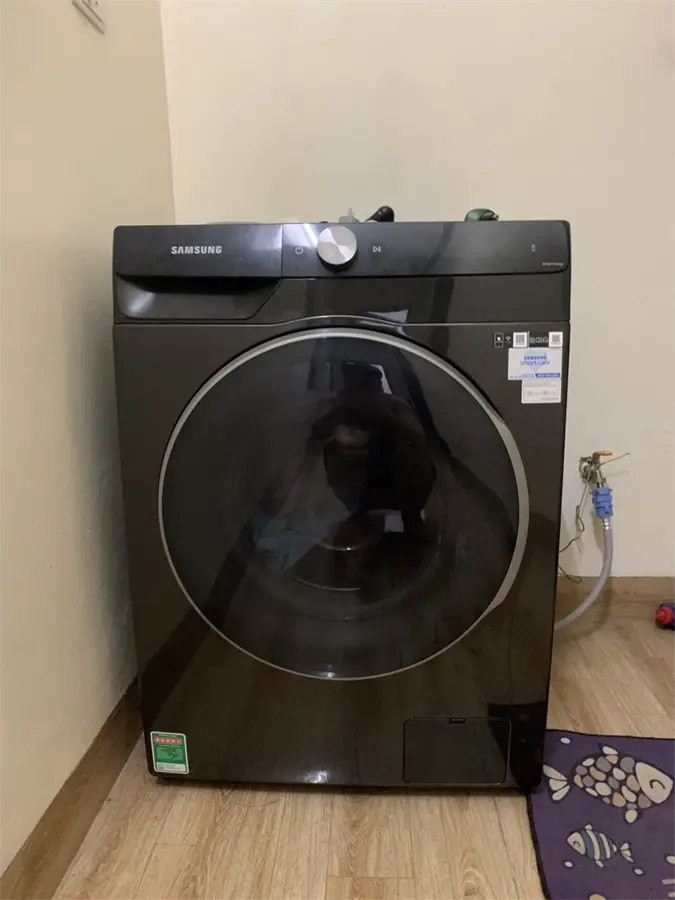Khách hàng review Máy giặt Samsung AI Inverter 10 kg WW10TP44DSB/SV 2