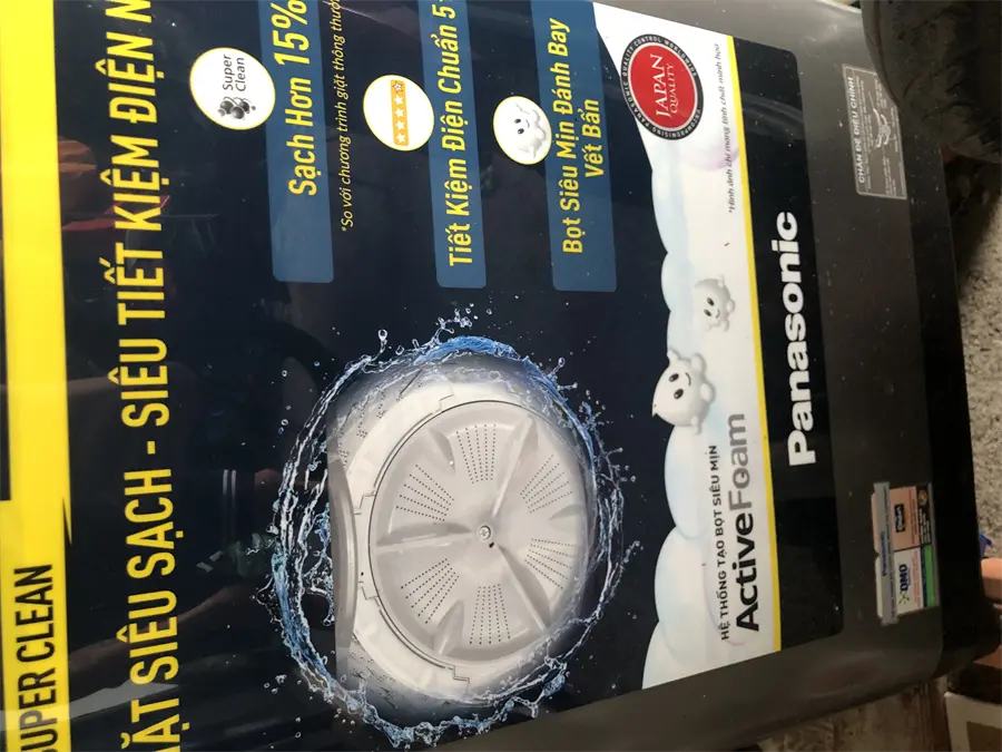 Khách hàng review Máy giặt Panasonic 8.2 kg NA-F82Y01DRV 64
