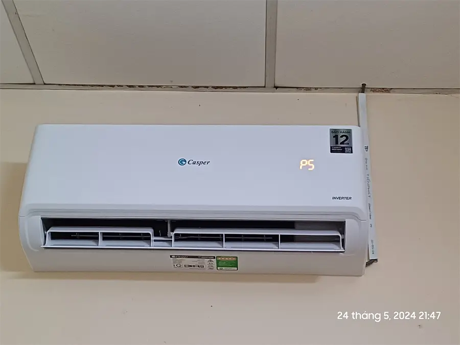 Khách hàng review Máy lạnh Casper Inverter 1.5 HP GC-12IS35 12