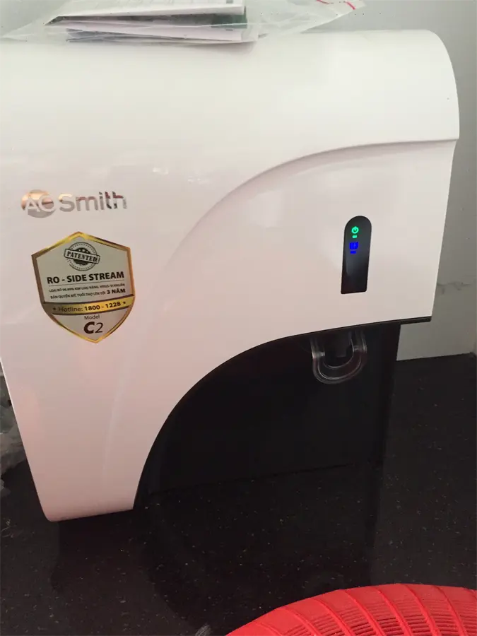 Khách hàng review Máy lọc nước RO AOSmith C2 4 lõi 3