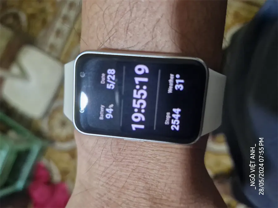 Khách hàng review Vòng tay thông minh Samsung Galaxy Fit3 13