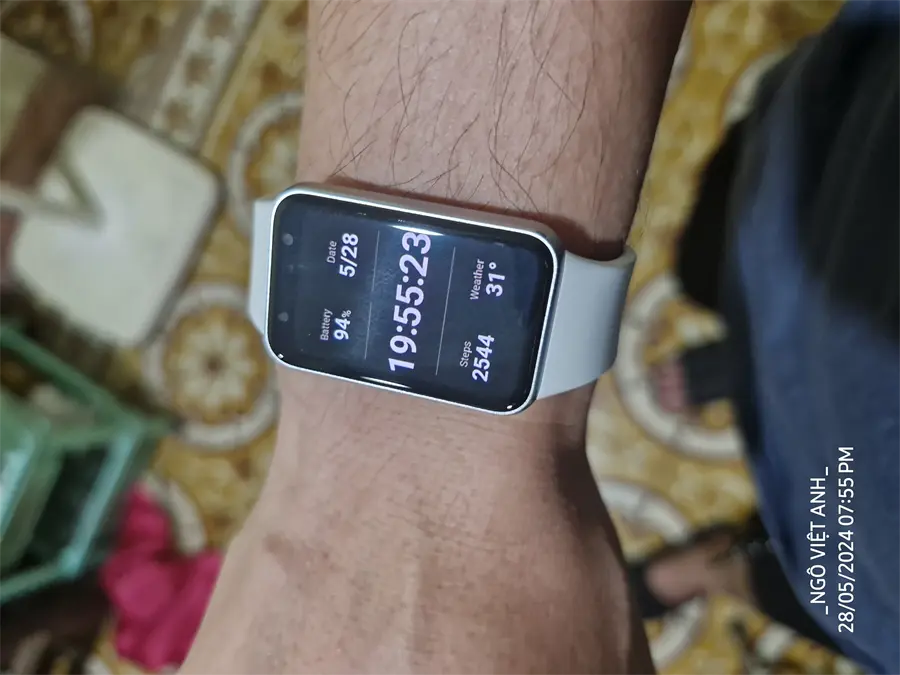 Khách hàng review Vòng tay thông minh Samsung Galaxy Fit3 14