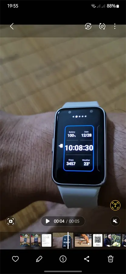 Khách hàng review Vòng tay thông minh Samsung Galaxy Fit3 15