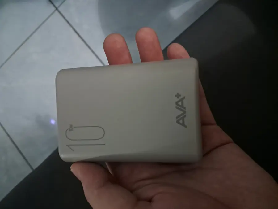 Khách hàng review Pin sạc dự phòng Polymer 10.000 mAh 12W AVA  PJ JP192 2