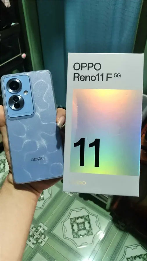 Khách hàng review Điện thoại OPPO Reno11 F 5G 8GB/256GB Xanh/Xanh đen 6