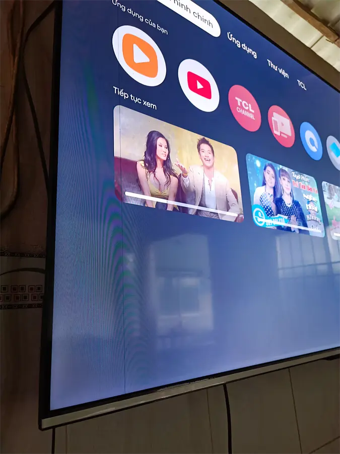 Khách hàng review Google Tivi QLED TCL AI 4K 55 inch 55Q646 1