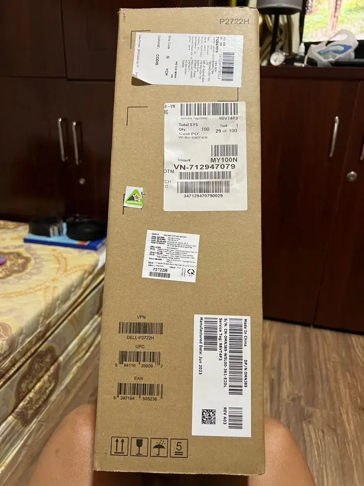 Khách hàng review Màn hình Dell P2722H 27 inch FHD/IPS/60Hz/5ms/DisplayPort 1