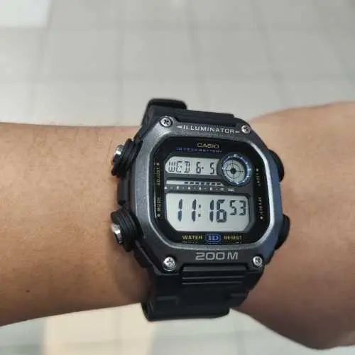 Khách hàng review Đồng hồ Casio Timeless 50.5 × 50.4 mm Nam DW-291HX-1AVDF 2