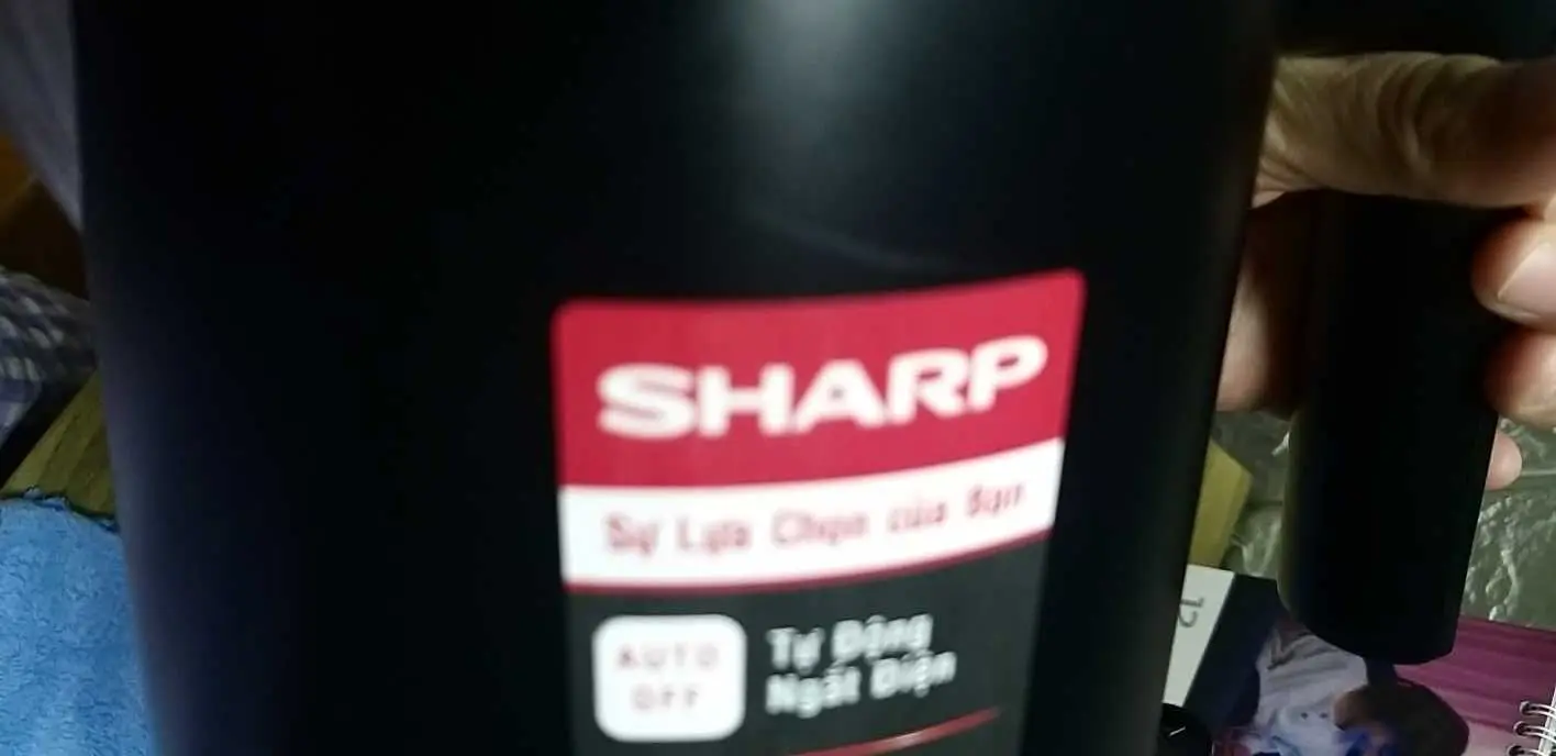 Khách hàng review Bình đun siêu tốc Sharp 1 lít EKJ-10DVPS-BK 2