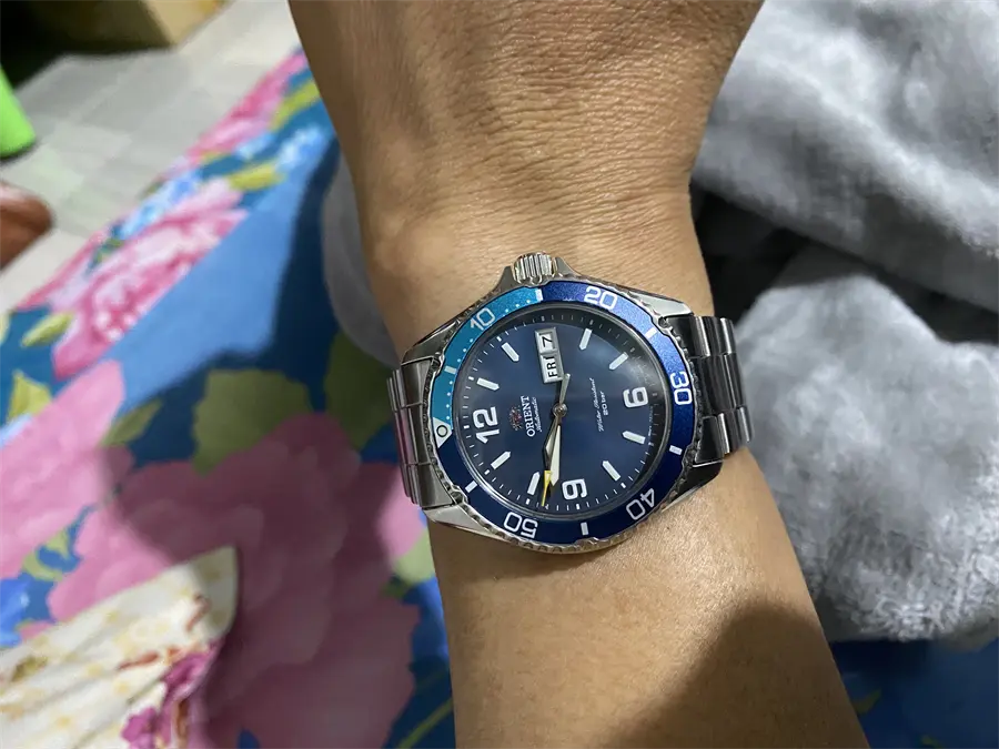 Khách hàng review Đồng hồ Orient Mako 41.8 mm Nam RA-AA0818L19B 3
