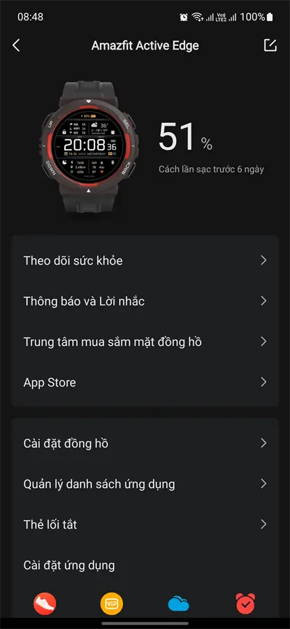 Khách hàng review Amazfit Active Edge 46.6mm dây silicone 2