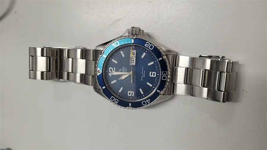 Khách hàng review Đồng hồ Orient Mako 41.8 mm Nam RA-AA0818L19B 2