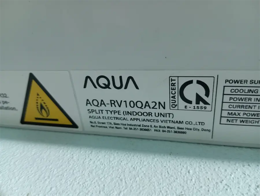 Khách hàng review Máy lạnh AQUA Inverter 1 HP AQA-RV10QA2 5