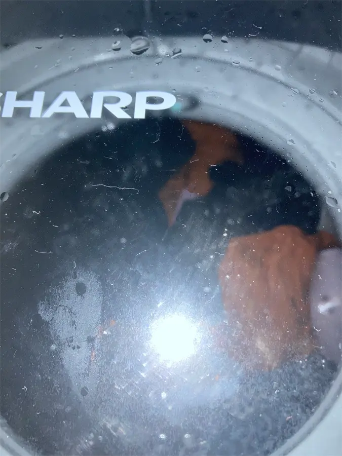 Khách hàng review Máy giặt Sharp 12 kg ES-W12NV-GY 2