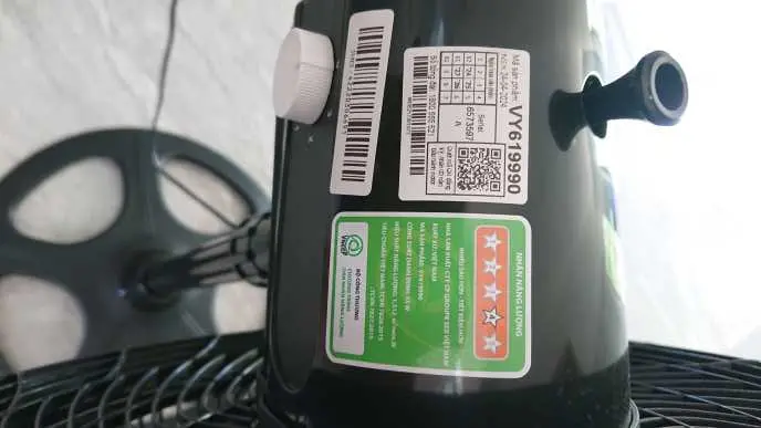 Khách hàng review Quạt đứng Asia 5 cánh VY619990 55W 1