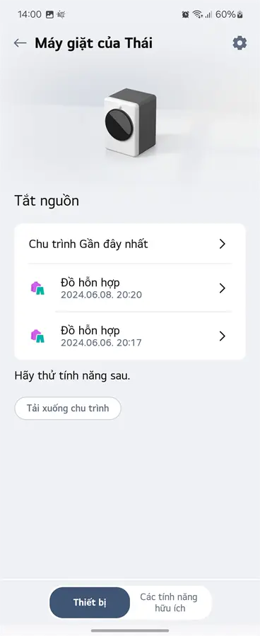 Khách hàng review Máy giặt LG AI DD Inverter 9 kg FV1409S4W 1
