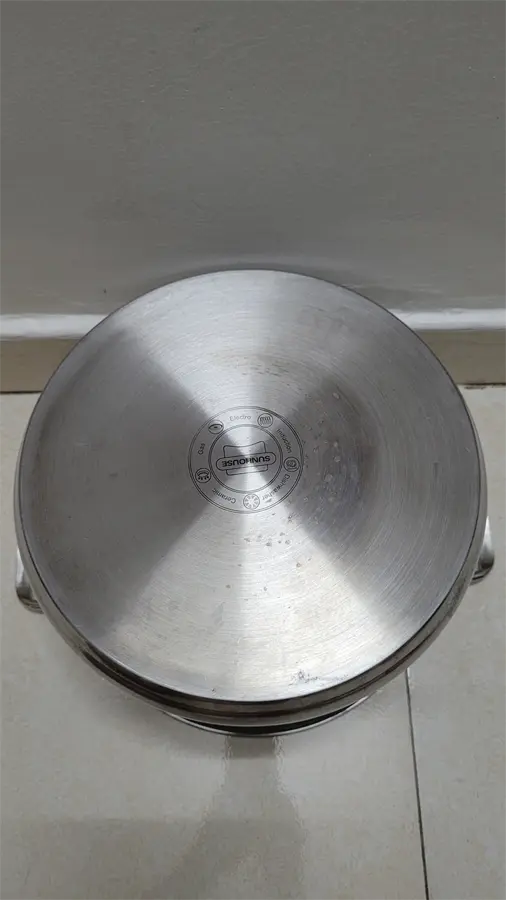 Khách hàng review Nồi luộc gà inox 3 đáy nắp kính 28 cm Sunhouse SH28LG 2