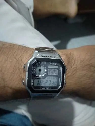 Khách hàng review Đồng hồ CASIO Timeless 45 x 42.1 mm Nam AE-1200WHD-1AVDF 4