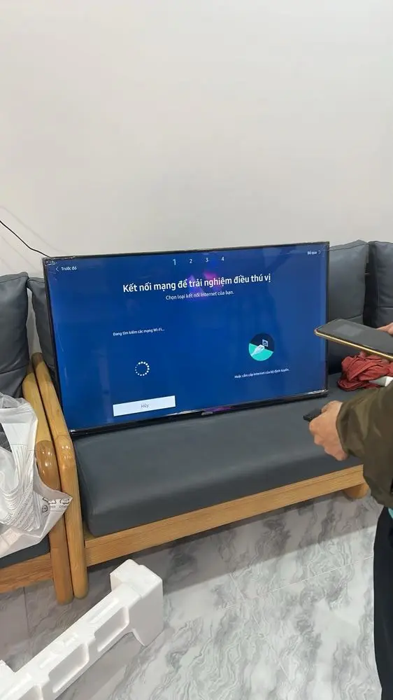 Khách hàng review Smart Tivi Samsung 4K 43 inch UA43AU7002 5