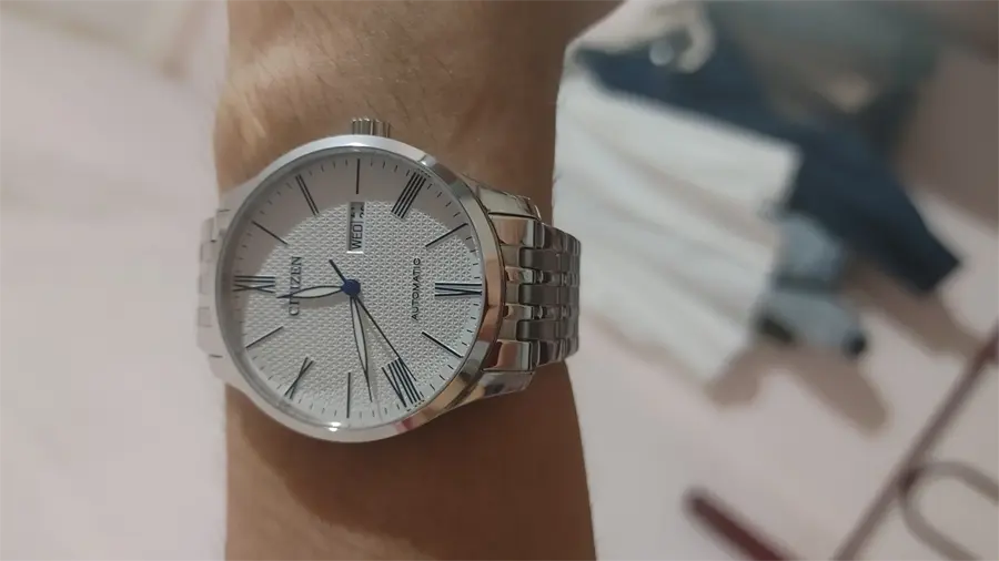 Khách hàng review Đồng hồ CITIZEN Mechanical 40 mm Nam NH8350-59B 1
