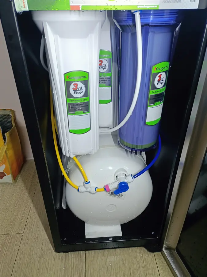 Khách hàng review Máy lọc nước RO nóng nguội lạnh Hydrogen Kangaroo Sumire KG12A8 12 lõi 31