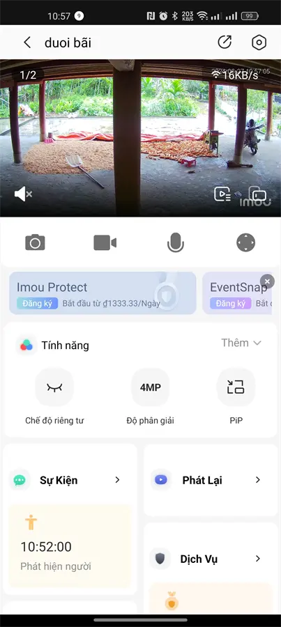 Khách hàng review Camera IP 360 Độ IMOU RANGER RC GK2CP-4C0WR 2