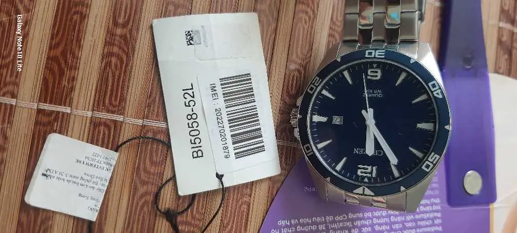 Khách hàng review Đồng hồ CITIZEN 42 mm Nam BI5058-52L 1
