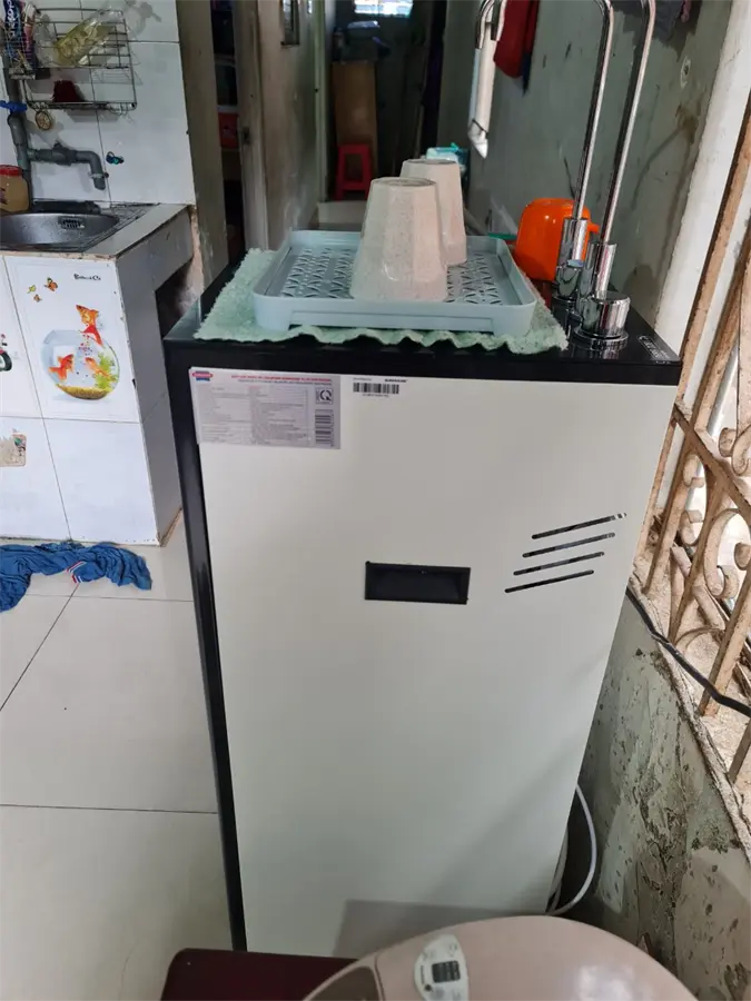 Khách hàng review Máy lọc nước RO nóng nguội lạnh Hydrogen Sunhouse UltraPURE SHA76222KL 11 lõi 9