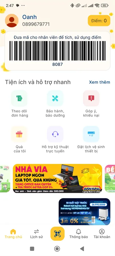 Khách hàng review Điện thoại Xiaomi Redmi Note 13 8GB/128GB 13