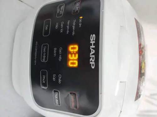 Khách hàng review Nồi cơm điện tử Sharp 1.8 lít KS-COM183MV-WH 6